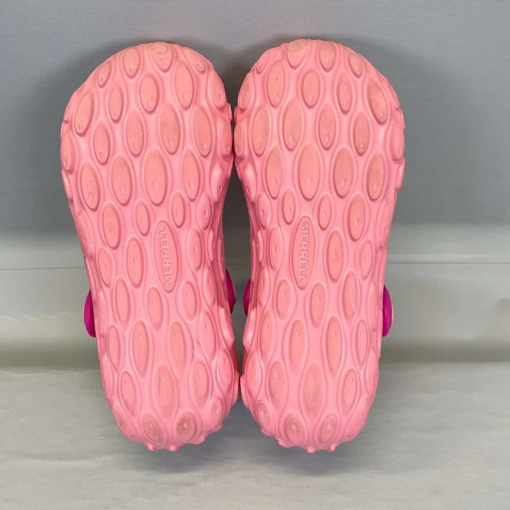 Merrell Hydro Moc Water Shoes Kids Size 13M Purple Floral Butterflies Sandals